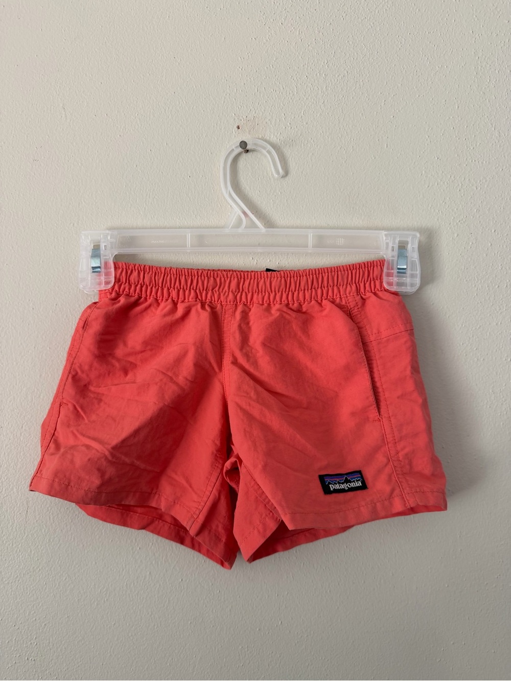 Patagonia Women’s Coral-Red Athletic Shorts